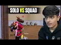 FREE FIRE KING IS BACK SOLO VS SQUAD GAMEPLAY GARENA FREE FIRE