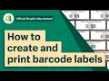 How to create and print barcode labels Shopify Help Center