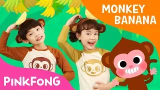 Monkey Banana Dance Baby Monkey Dance Along Pinkfong Songs For Children 