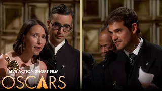 'The Singers' & 'Two People Exchanging Saliva' Win Best Live Action Short | 98th Oscars (2026)