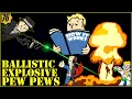 Fallout 76 - How Explosive Pew Pews Work Ballistic Weapons Cryolator