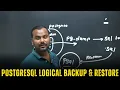 PostgreSQL Logical Backup Restore Explained by Ankush Sir