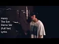 Download Lagu Henry 헨리 The Eve (전야) Full Ver (Demo Ver) 가사