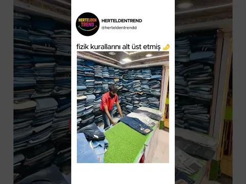 fizik kurallarını alt üst etmiş 🤌