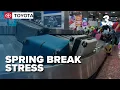 Security delays hitting airports just before spring break in Las Vegas
