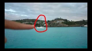 Sailing La Vagabonde Just Anchored Next To Us! Sailing Ocean Around Ep. 68