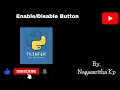 Enable Disable Button in Tkinter