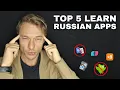 My Top 5 Apps to Learn Russian for Beginners in 2026