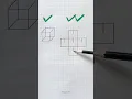How to draw 3d cube