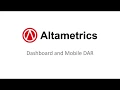 Altametrics Daily Report - Dashboard and Mobile DAR