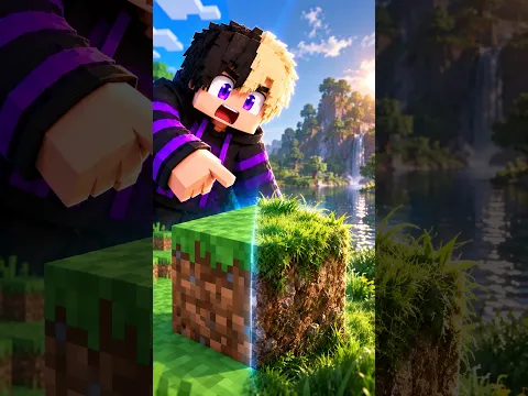 Minecraft Pero Cada Like Hace El Juego Más Realista