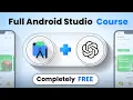 Android Studio Complete Course for Beginners 2026 Zero to First App in Hindi