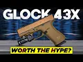 EXCLUSIVE Glock 43X MOS in FDE With Revised Optic Cut