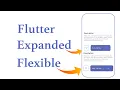 Flutter Widget Takes All Available Space Row Flexible vs Expanded