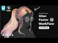 XGen Hair Tutorial Ponytail Hair Grooming Maya to Unreal 5 GroomKit Plugin