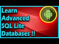 Advanced SQLite Tutorial Android App Development Tutorial For Beginners