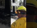 Mop Up on a Hot Fireline - POV Wildland Firefighter on the Lake Spokane FIre 2025