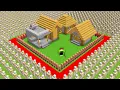 Download Lagu Villagers SPLIT The Village in HALF Against Iron Golens!