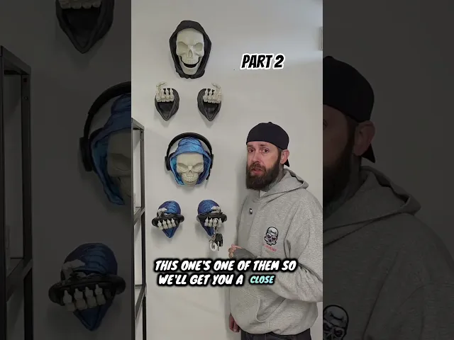 Wall Mounted Grim Reaper / Controllers and Headset Holder video thumbnail