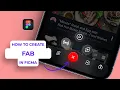 How to Create Interactive Floating Button in Figma FAB