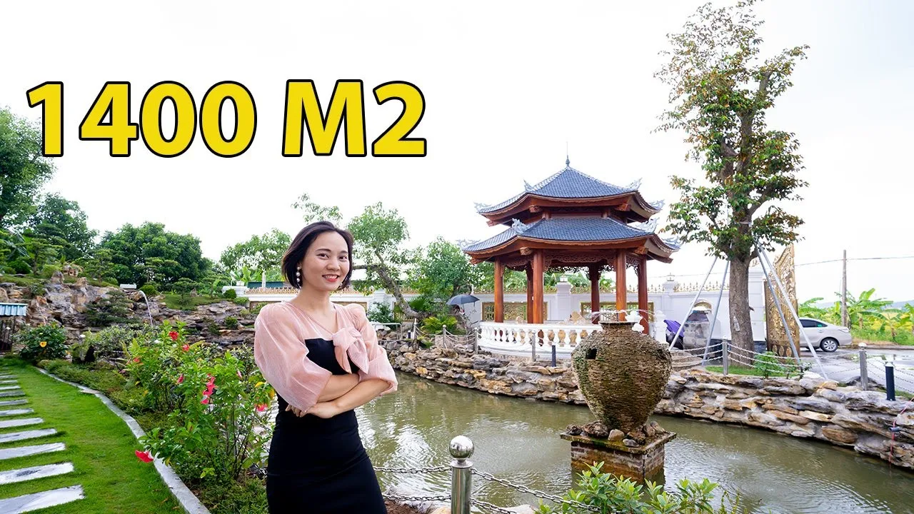 Khám phá không gian sống mơ ước biệt thự nhà vườn 1400m2 tiện nghi