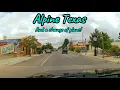ALPINE TEXAS AND A CHANGE OF PLANS