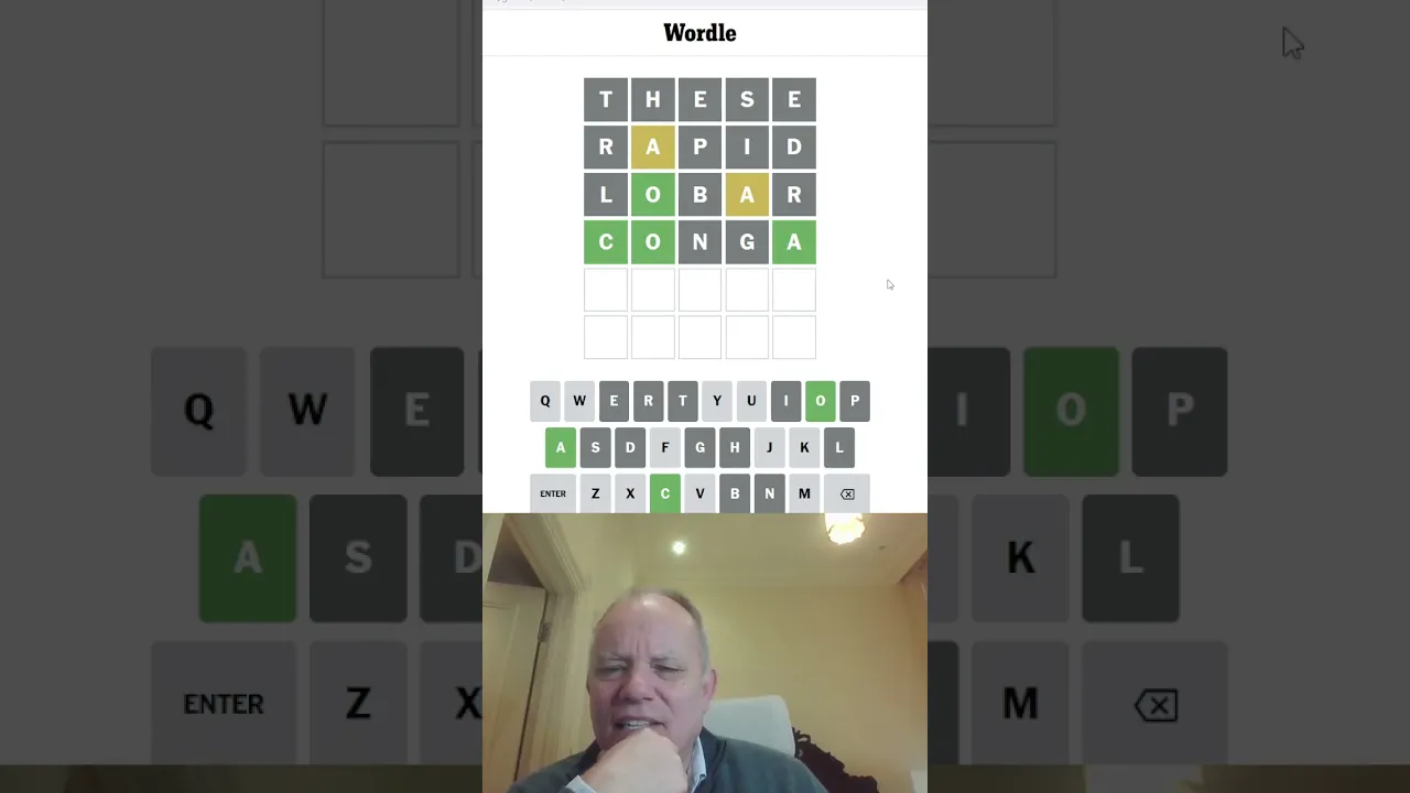 Wordle in a Minute - 9th May 2023