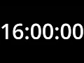 16 HOUR TIMER - No Sound