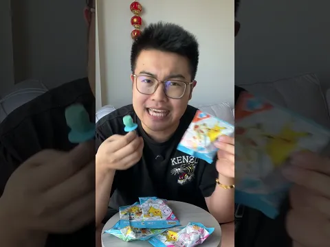 Estos anillos de caramelo Pokémon son PELIGROSOS 🍭 #review #candy