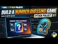I Built a Number Guessing Game in Python Python Project