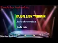 Lagu Bajual lauk tahuman || karaoke || lagu dayak kalteng || cipta.ibur kanderang