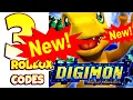 Digimon Digital Monsters Roblox GAME ALL SECRET CODES ALL WORKING CODES