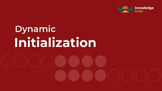 Dynamic Initialization of Variables ICSE Computer Applications Java BlueJ