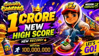 🔴SUBWAY SURFERS LIVE || 1M Coin challenge #subwaysurfers #shorts #live