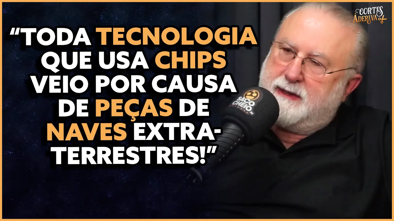 Jan fala sobre TECNOLOGIAS EXTRA-TERRESTRES! | À Deriva Podcast