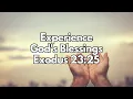 Experience God s Blessings Exodus 23 25 Daily Devotion Daily Bible Verse