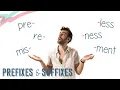 PREFIXES SUFFIXES English Lesson