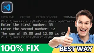 VSCode Output Not Taking Input - Run VSCode Program Properly 2024