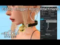 nOd Editing Position Unrigged Attachments - Second Life Avatars Collar