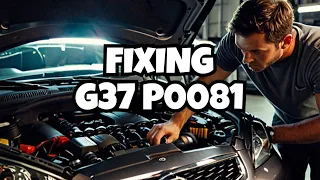 Solving the Mystery P0081 Code Infiniti G37