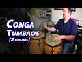 Conga Rhythms - 5 Tumbao Marcha Variations for 2 congas