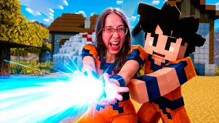 Conquistei o KAMEHAMEHA depois de MUITO Treino! - Dragon Ball Minecraft