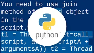python multithreading wait till all threads finished
