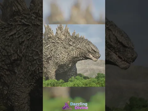 Godzilla saves Kong from Dinosaur #shorts #godzilla
