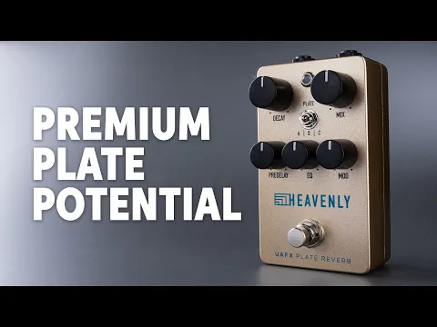 UAFX Heavenly Plate Reverb | Delicious Audio