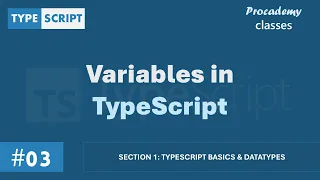 Variables in TypeScript TypeScript Basics Data Types A Complete TypeScript Course