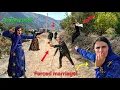 The moment of surrender and escape of a homeless mother from a forced marriage