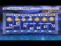 Sunday Forecast Cooler temperatures and breezy conditions with increasing clouds