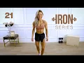 IRON Series 30 Min Dumbbell Leg Day Workout - Stepups 21