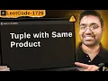 1726 Tuple with Same Product leetcode daily challenge shashcode java dsa shashwat